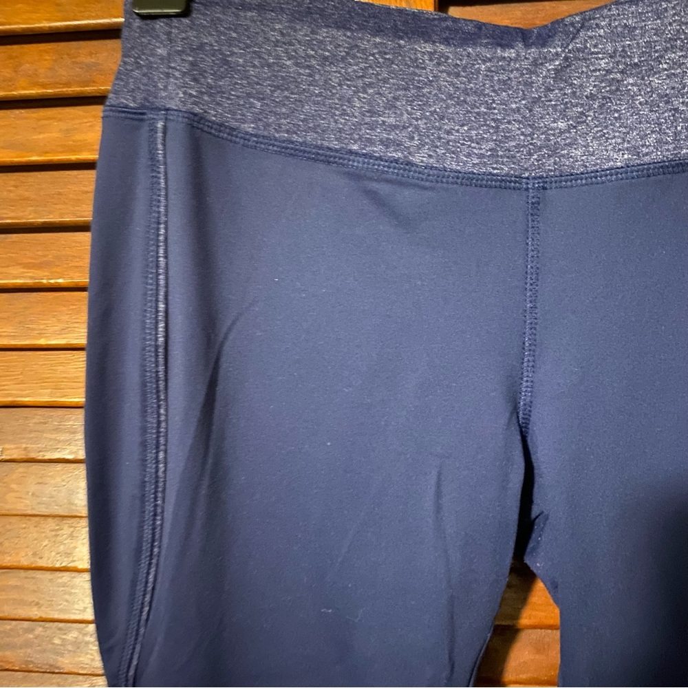 Avis Navy Full-Length Workout Leggings - Picture 3 of 6